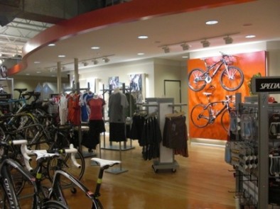 bike shop interior