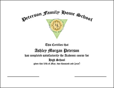 Graduation Diploma