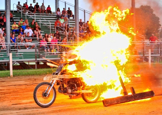 Stunt Show Excitement Starts Saturday Night Excitement at Bloomsburg ...