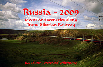 Calendar Russia 2009 - Towns And Sceneries Along Trans-siberian Railway 