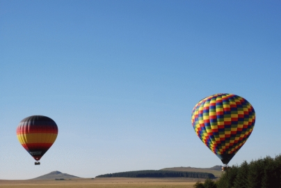 hot air balloon somerset