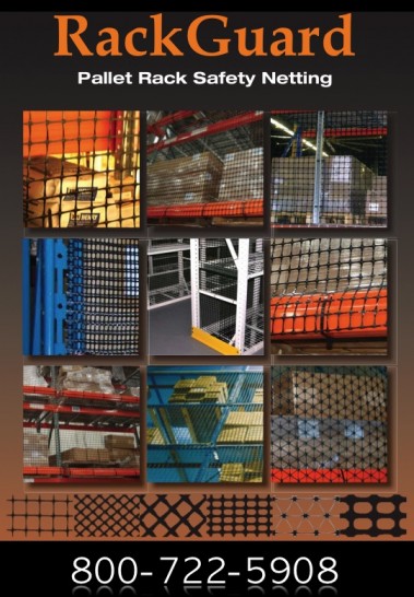  Pallet  Rack  Safety Nets Warehouse Industrial Netting 800 