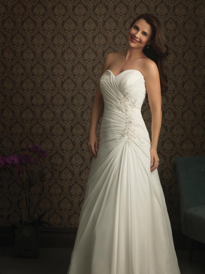 Ivory Strapless Plus Size Wedding Dresses -- zoombridal.com | PRLog