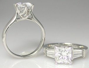 Engagement Wedding Diamond Rings 