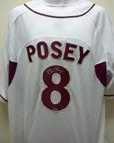 buster posey jersey gray