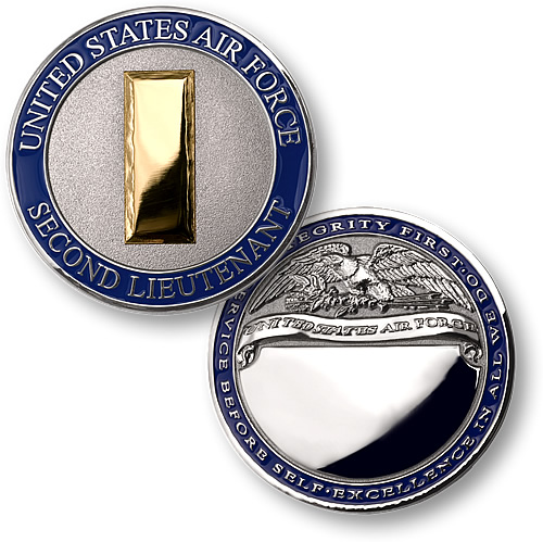 Air Force 2nd Lieutenant Military Coin at Vision-Strike-Wear.Com ...