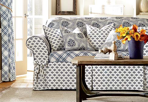 Slipcovers for Sofa, Loveseat Sewing Pattern 5383 Simplicity