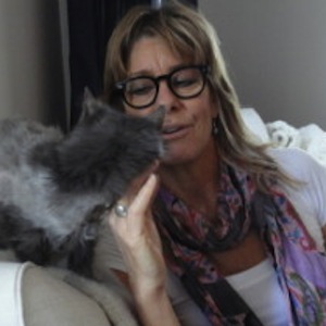 Dr. <b>Wendy McCulloch</b> and her cat JLo - 11892486-dr-wendy-mcculloch-and-her-cat-jlo