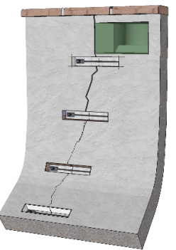 concrete slab crack repair stitching