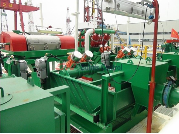 A Complete Solids Control System For Sj Petroleum 1500hp Oil Drilling