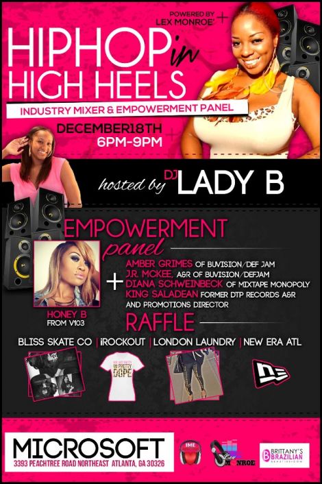 Heels And Hip Hop Invade The Atlanta Microsoft Store -- Lex Monroe | PRLog