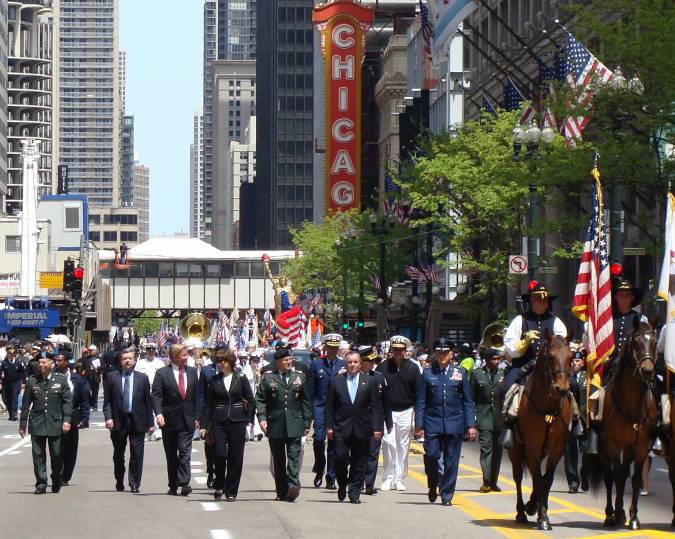 Chicago’s Memorial Day Parade Honors Our Nations Heroes on May 25