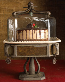 Classic Hostess Introduces New Silver Plated Plateau and Glass Cake ...