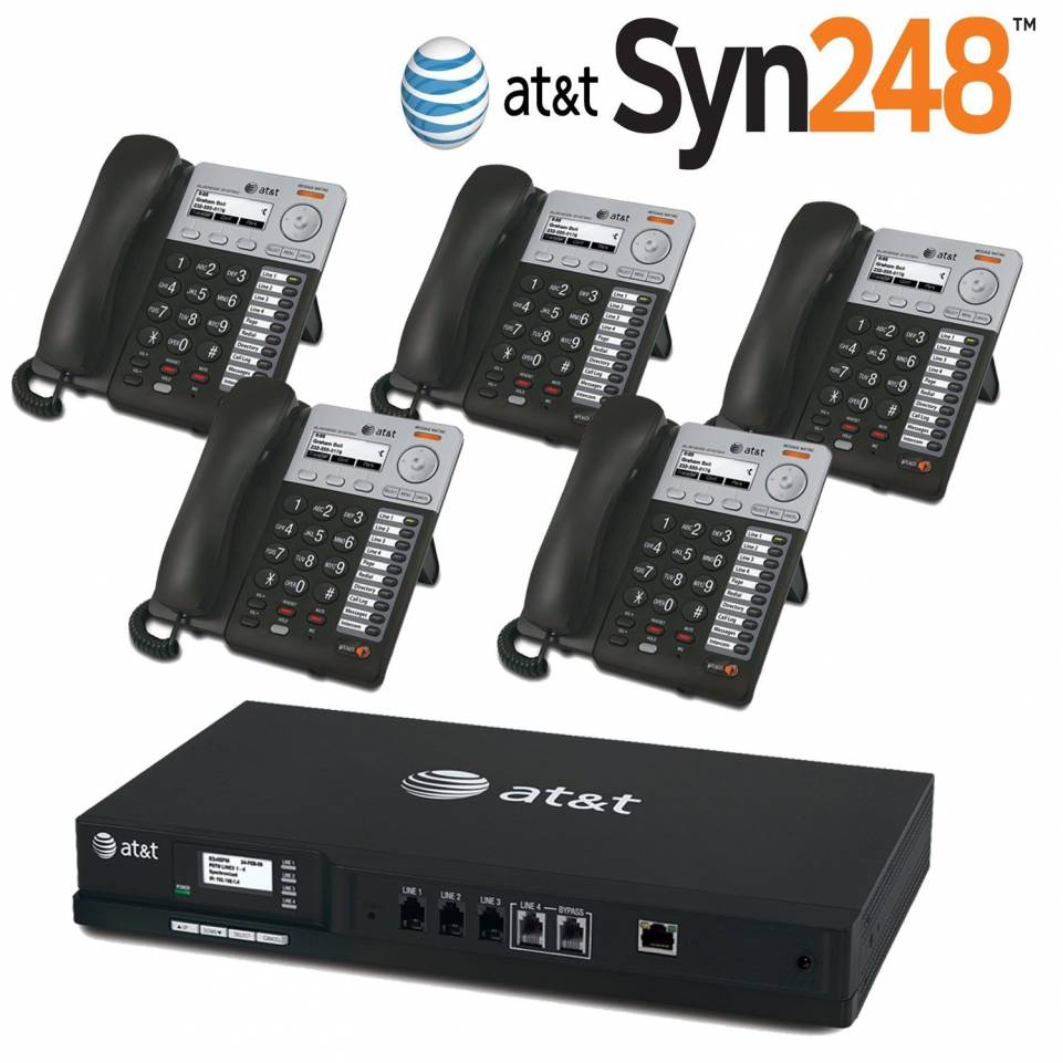 AT&T Syn248 Review by VoIP Telephone System Dallas Executive