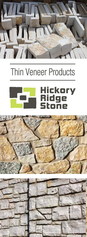 New Thin Veneer Natural Stone Product Line Announced Construction