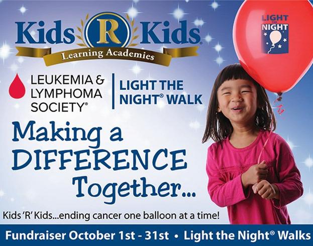 Kids ‘R’ Kids Partners with Leukemia & Lymphoma Society® to Help “Light ...