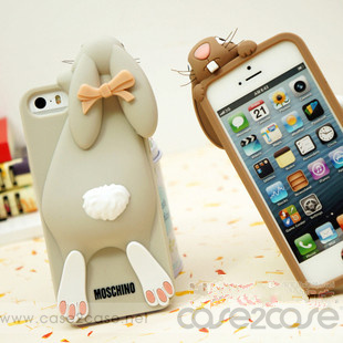 For iPhone X XR XS Max Cute Cartoon We Bare Bears Soft