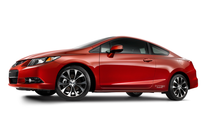 The 2014 Honda Civic Coupe Makes Its Debut At The 2013 Sema Show -- Sun 