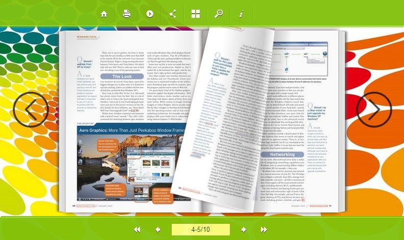 page flip html5 css3