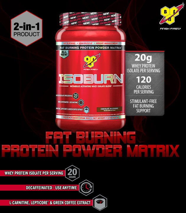 bsn isoburn 1.32 lbs