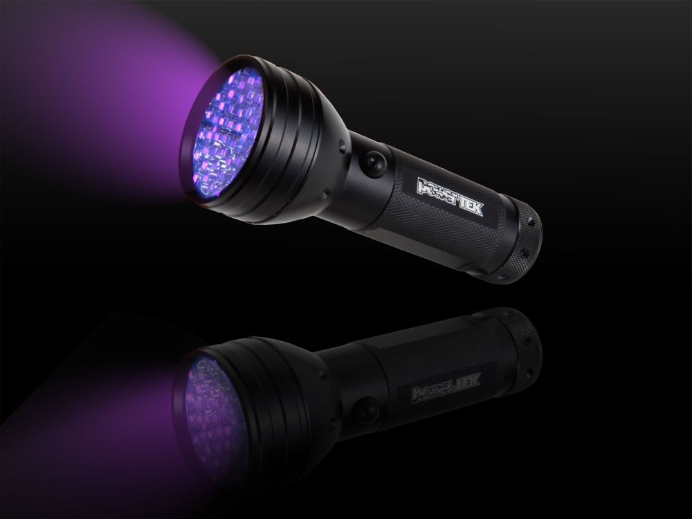 Power Tek's New 51 LED UV Flashlight Helps Solve Mysteries Jonathan