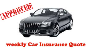 Weekly Car Insurance Quote At Lowest Premium Rate With Full Coverage ...