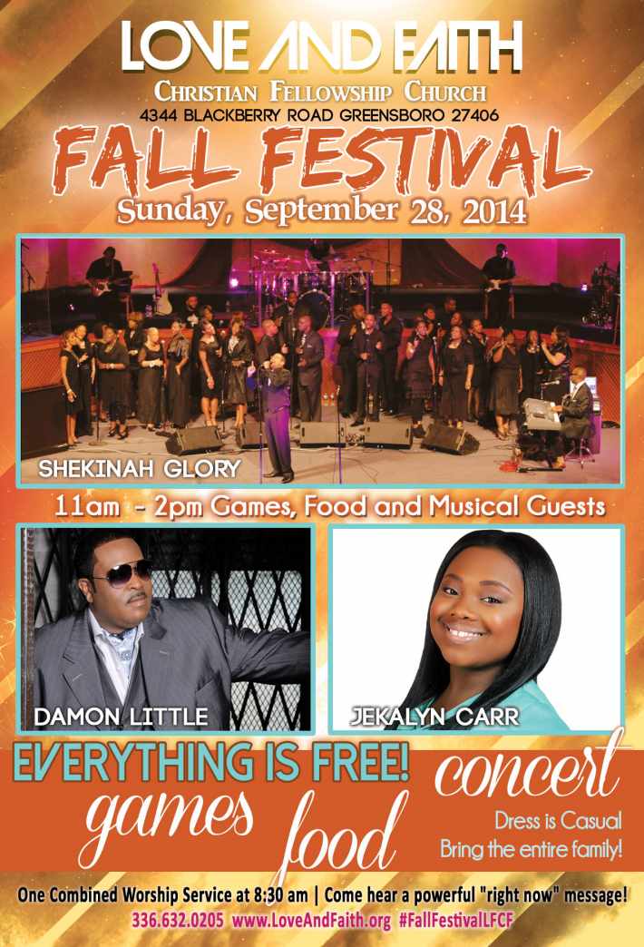 Love and Faith Christian Fellowship Fall Festival -- Love and Faith ...