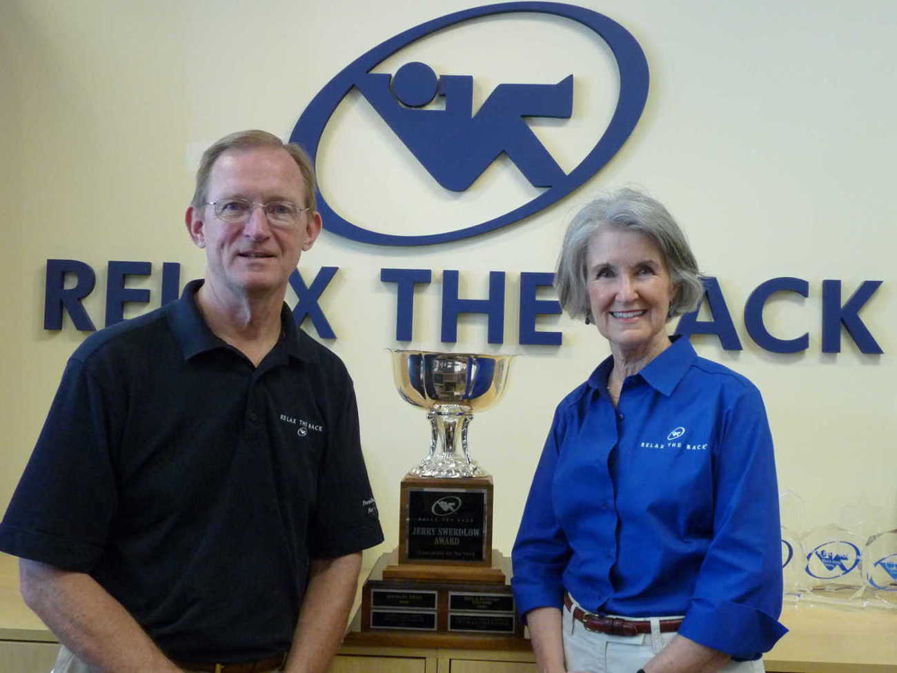 David and Julie Nodland earn "Franchisee of the Year" award from Relax