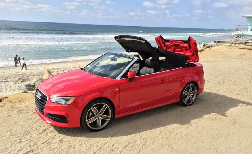 Audi a3 Cabrio Red