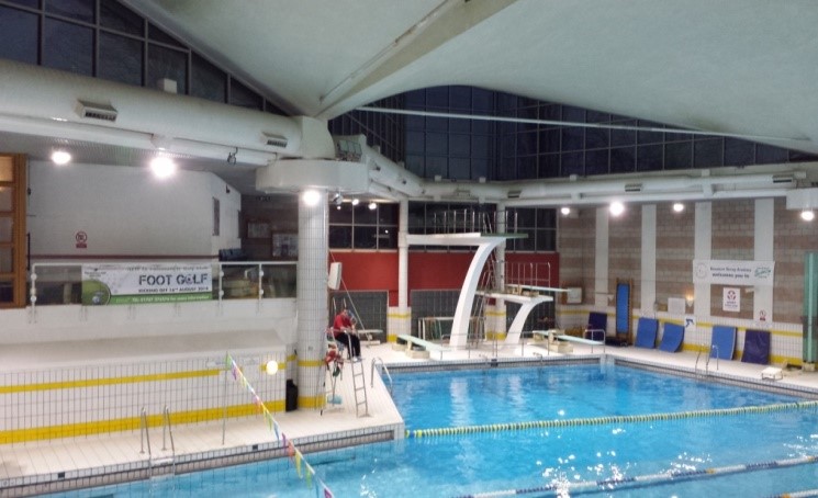 New LED lighting helps Hatfield’s swimmers to see clearly -- Earlsmann ...