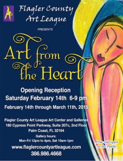 Art from the Heart Show Launches Feb. 14 -- The Flagler County Art ...