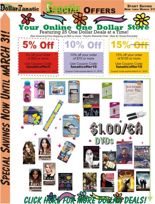 Online One Dollar Store Adding Excitement for Dollar Store Shoppers ...