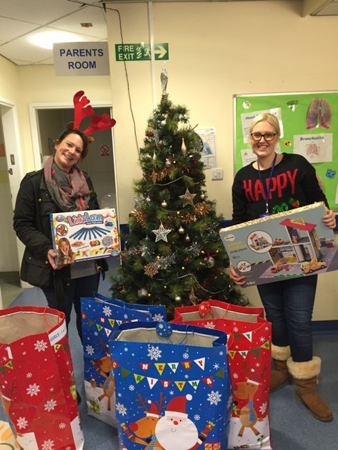 Action for Sick Children Delivers Christmas Gifts For ...