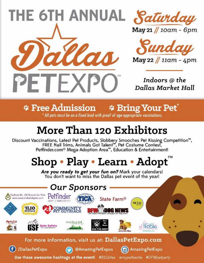 DreamBone® Exhibiting at the 6th Annual Dallas Pet Expo May 21 22