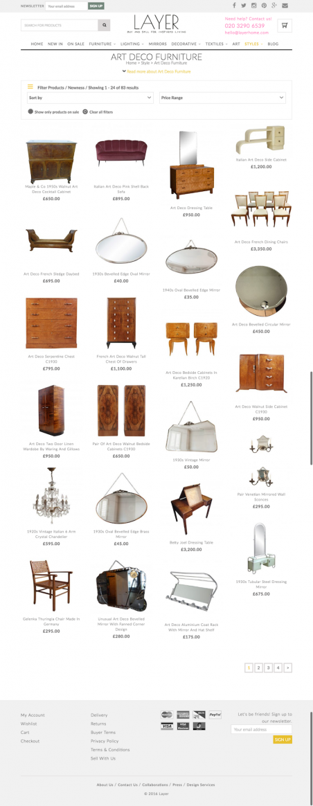 Layer Home Vintage Furniture Marketplace Growth Continues -- Layer Home