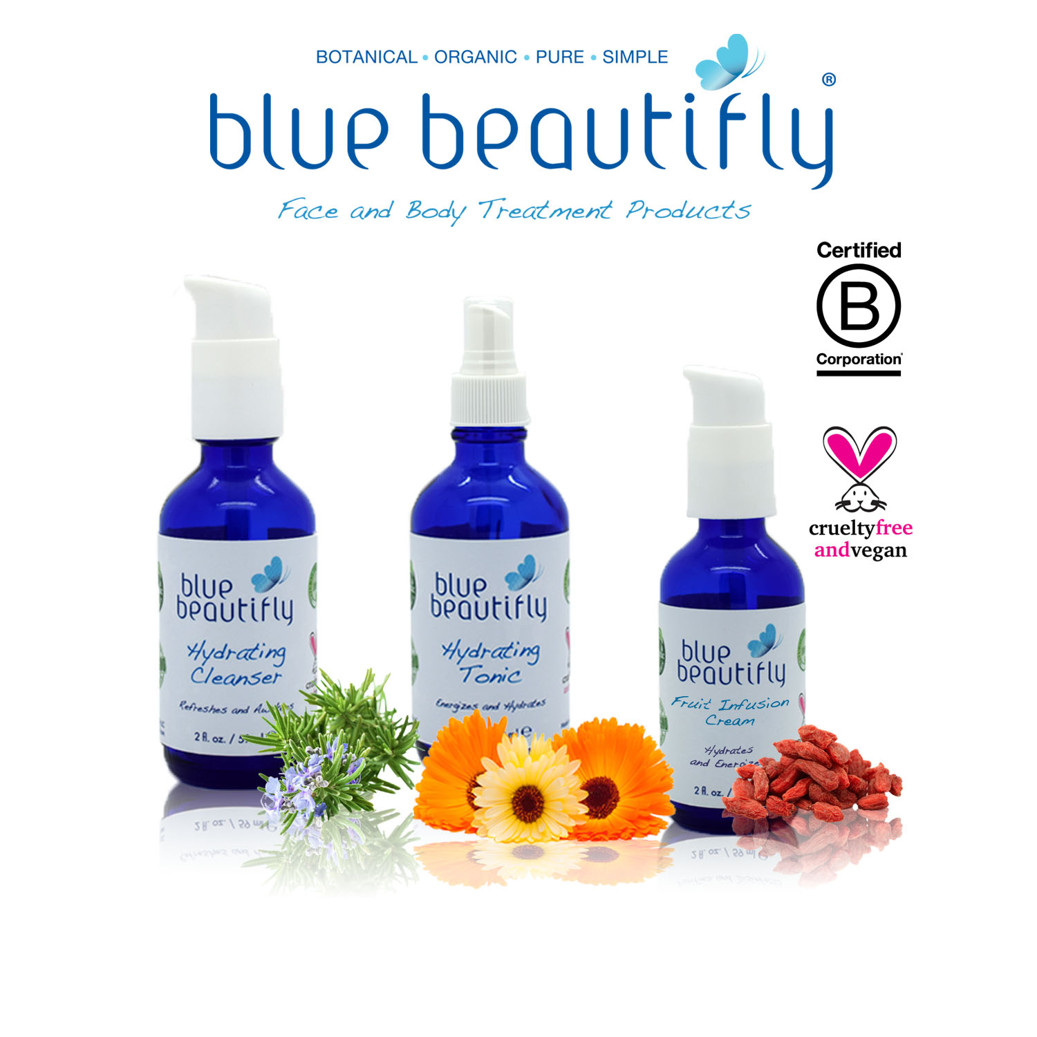 Blue Beautifly, Botanical Skin Care Company, Announces Its ...