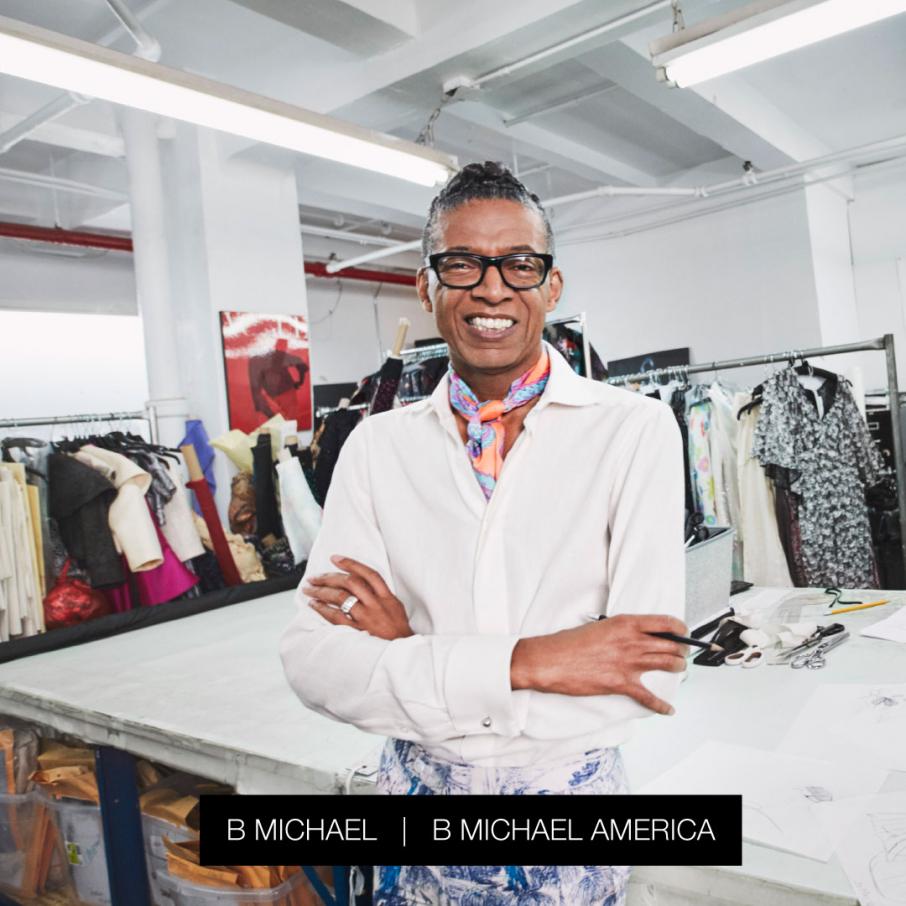 Meet designer B Michael at Macy's as we celebrate the holiday season