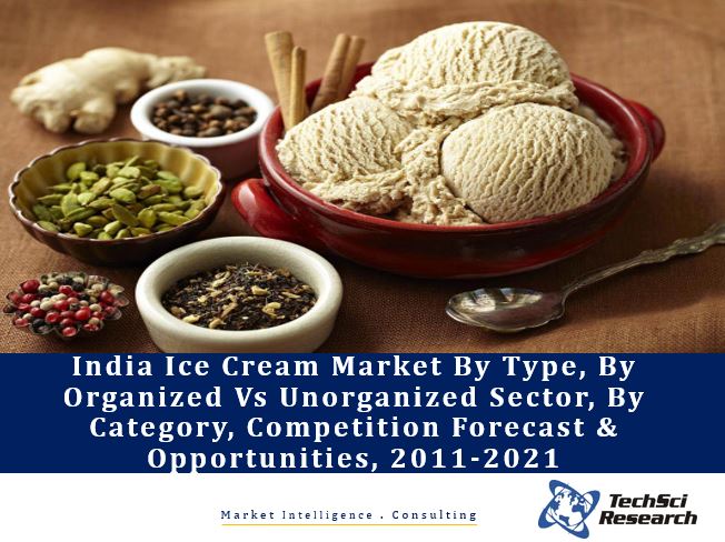 India Ice Cream Market Forecast to Grow at CAGR 17% till 2021: TechSci ...