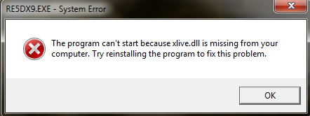 xlive.dll скачать для windows 10