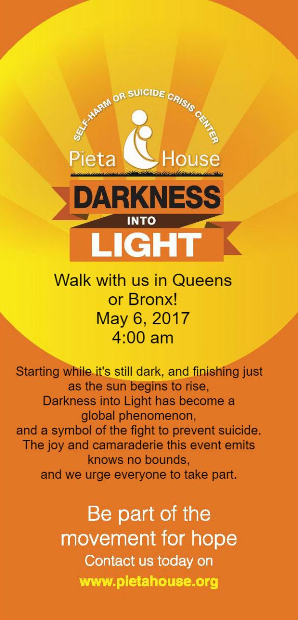New York Launches Darkness into Light Fundraising and Awareness Event