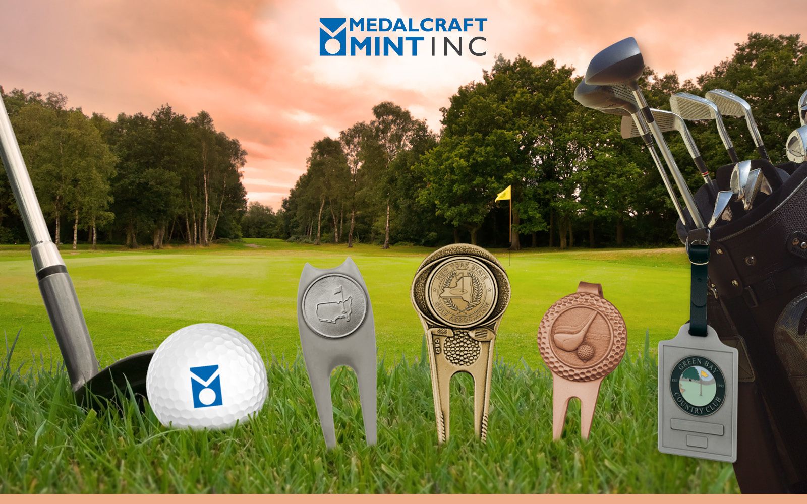 Custom Golf Tools Stand Out Among Golf-Themed Gift Items -- Medalcraft