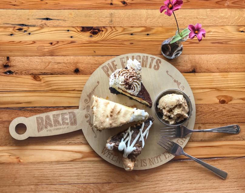 Baked Pie Company has become one of South Asheville's popular locations