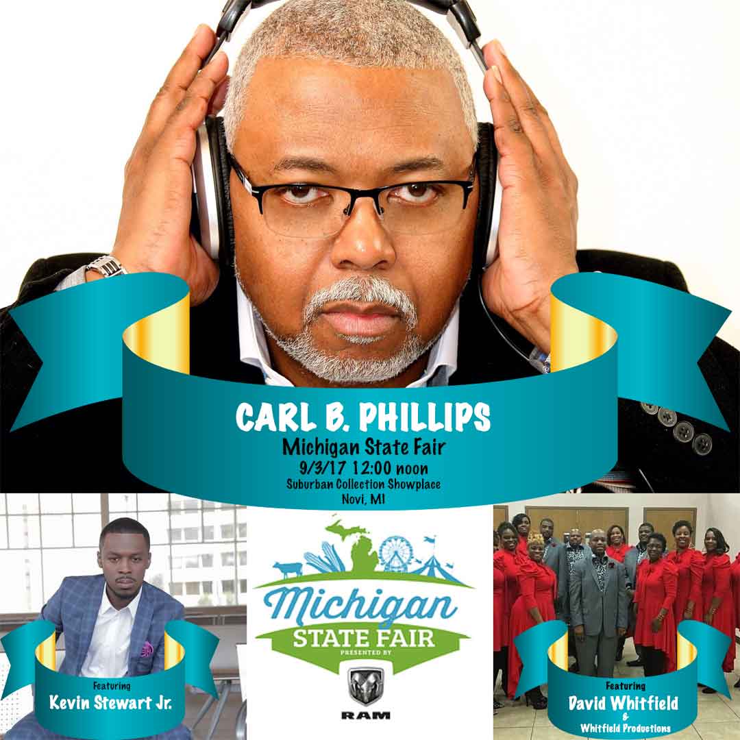 Gospel Recording Artist Carl B. Phillips Performing At The 2017 ...