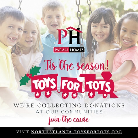 Paran Homes Launches Toys for Tots Drives Throughout Atlanta -- Paran ...