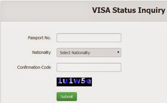 Check online visa Check Visa