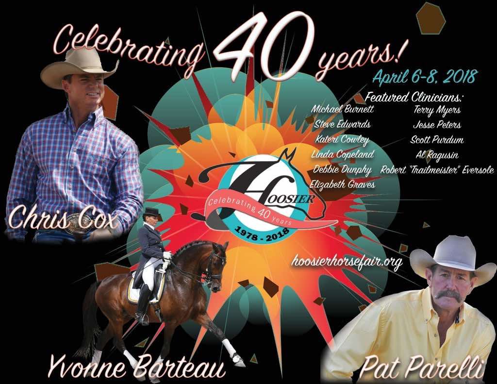 Hoosier Horse Fair & Expo Celebrating 40 Years! Hoosier Horse Fair