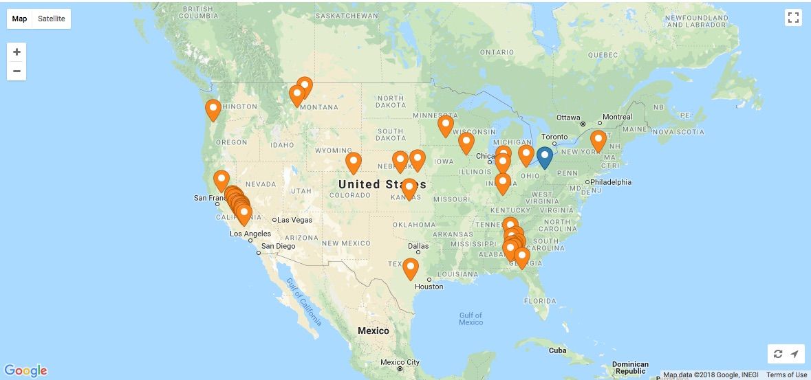 Solar FlexRack Adds New Solar Tracker Map Feature to Website -- Solar ...