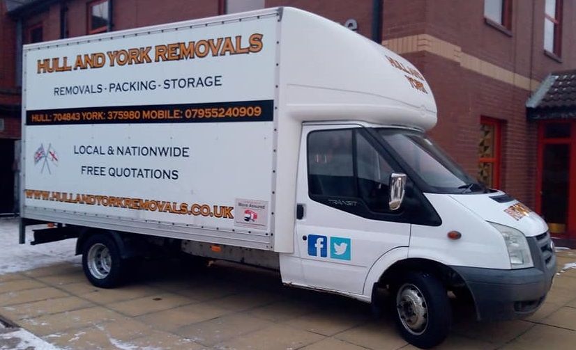 New Sign Writing For Our Newest Van Removals In York Prlog