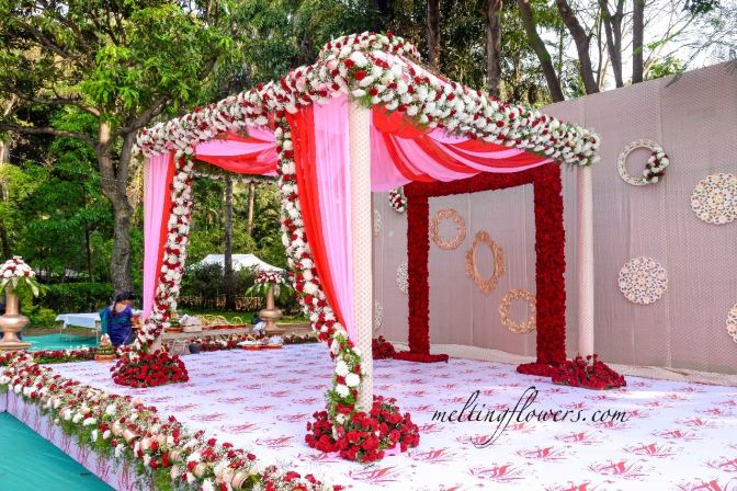 Wedding Mandap Decorations Followed In Bangalore Venues Melting