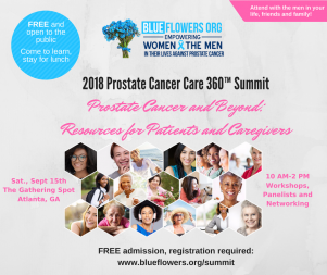 Blue Flowers Org hosts the 2nd Annual Prostate Cancer Care 360™ Summit